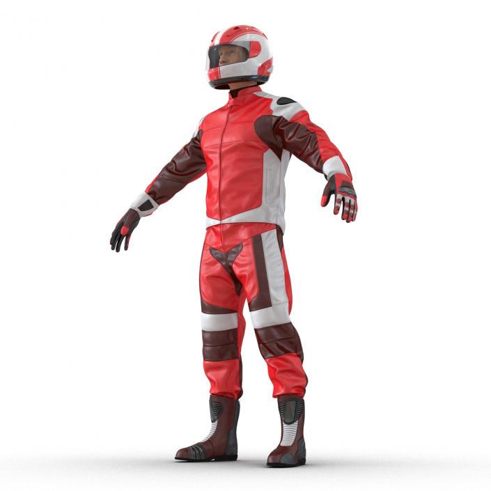 3D Motorcycle Rider Generic 2