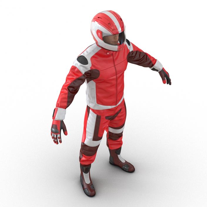 3D Motorcycle Rider Generic 2