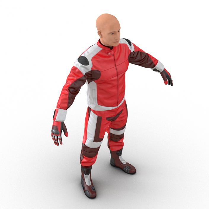 3D Motorcycle Rider Generic 2