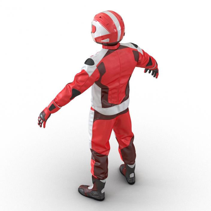 3D Motorcycle Rider Generic 2