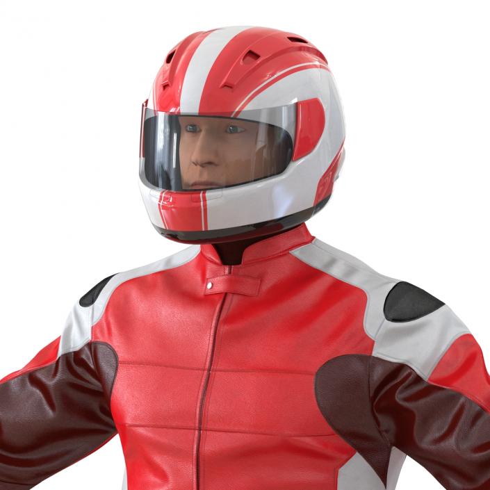 3D Motorcycle Rider Generic 2