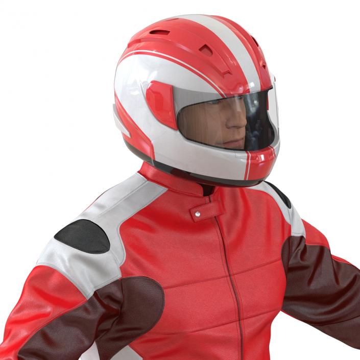 3D Motorcycle Rider Generic 2