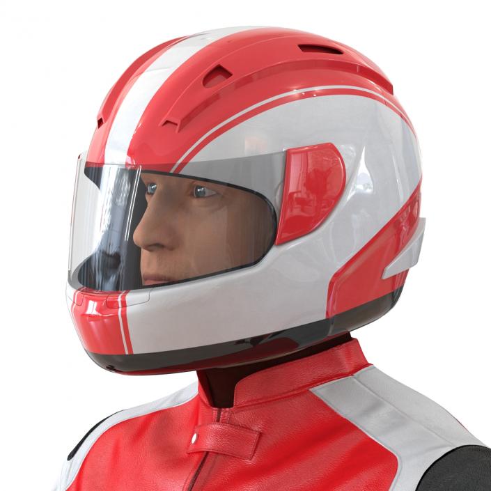 3D Motorcycle Rider Generic 2