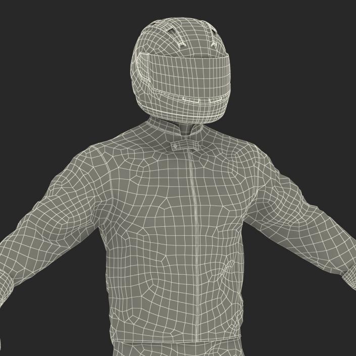 3D Motorcycle Rider Generic 2