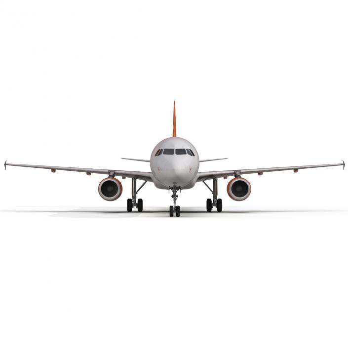 Airbus A321 EasyJet 3D model