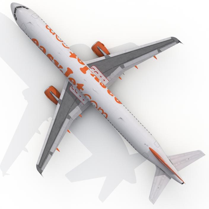 Airbus A321 EasyJet 3D model