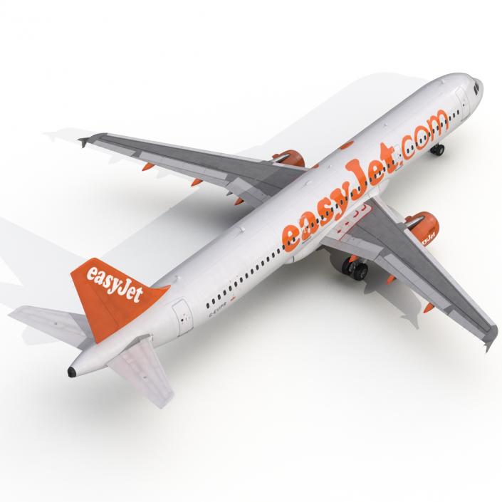 Airbus A321 EasyJet 3D model