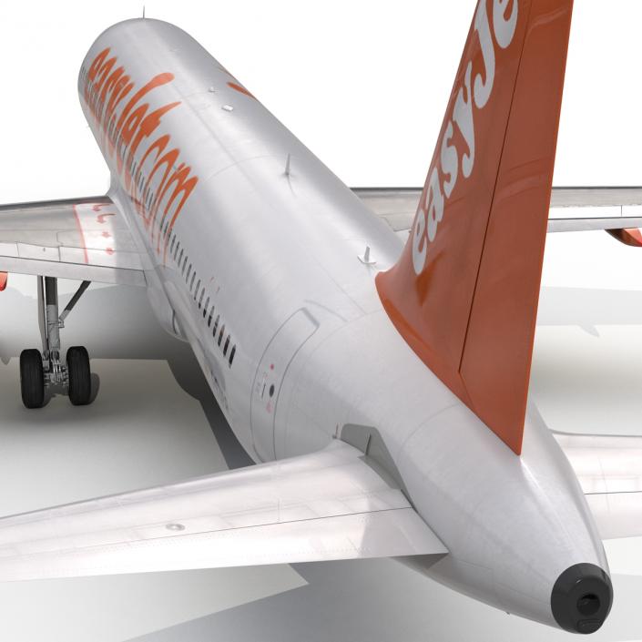 Airbus A321 EasyJet 3D model