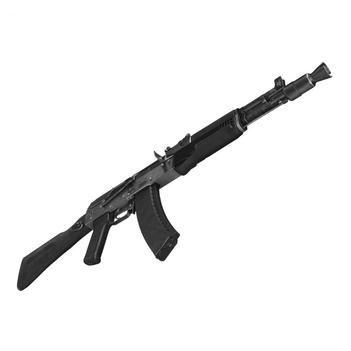 3D model Assault Rifle AK 104