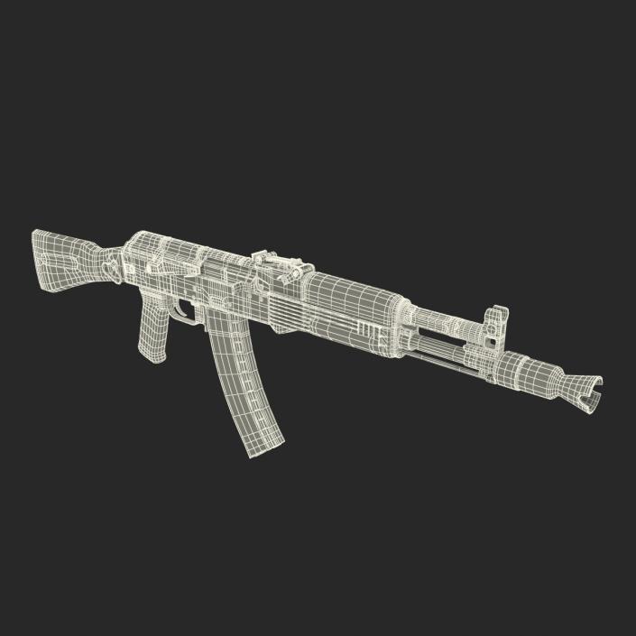 3D model Assault Rifle AK 104