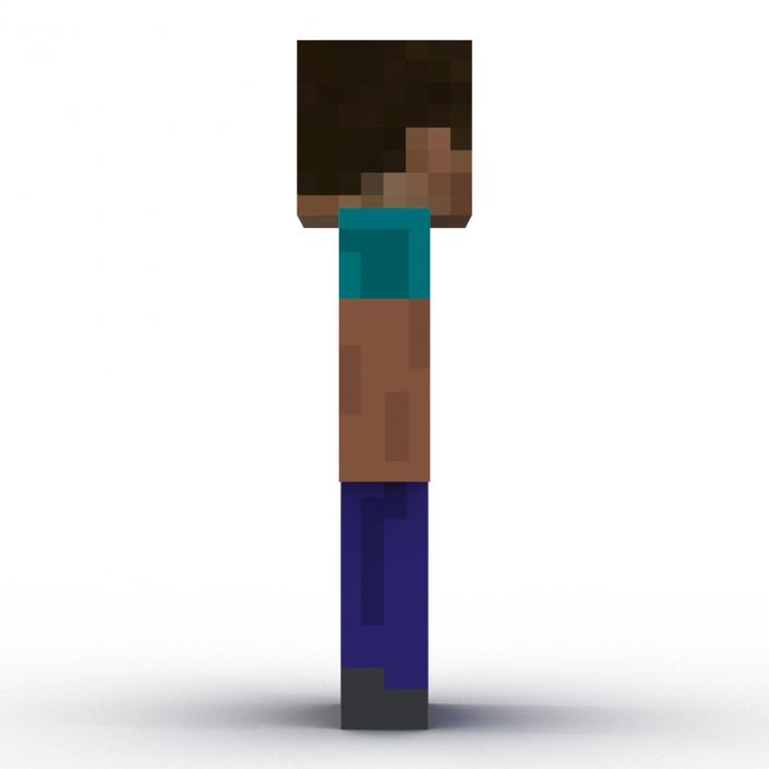 3D model Minecraft Steve