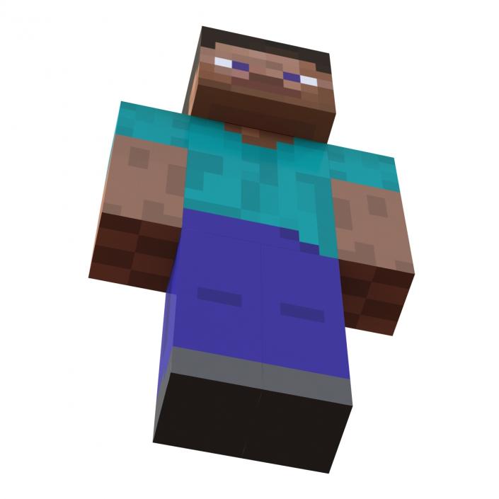 3D model Minecraft Steve