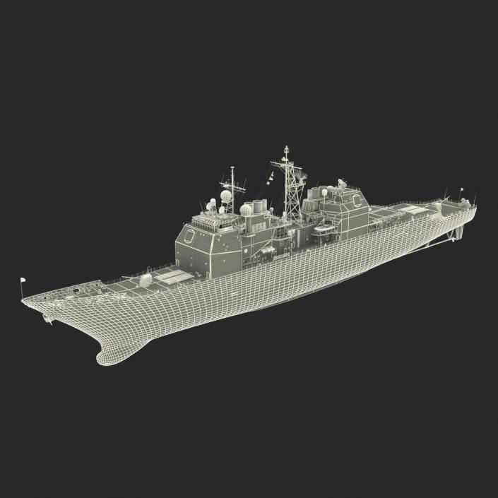 3D model Lake Erie CG-70