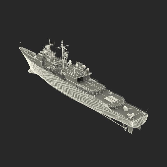 3D model Lake Erie CG-70