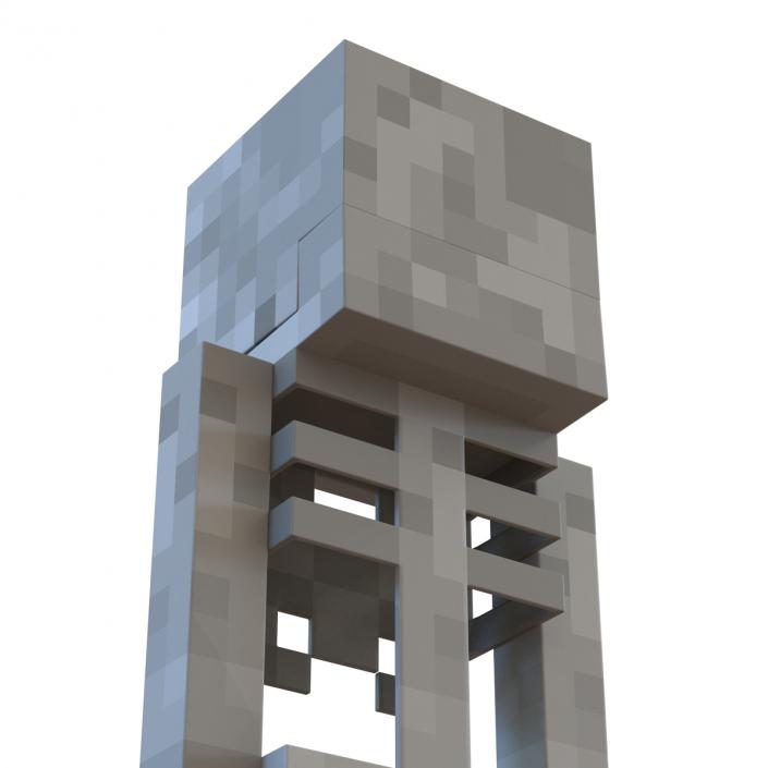 3D Minecraft Skeleton model