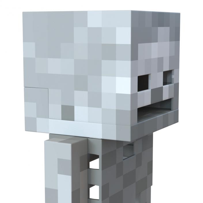 3D model Minecraft Skeleton Rigged