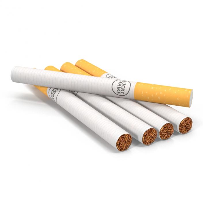 Cigarette Lucky Strike 3D