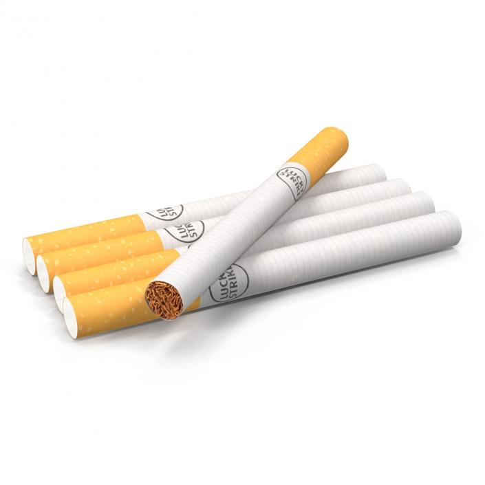 Cigarette Lucky Strike 3D