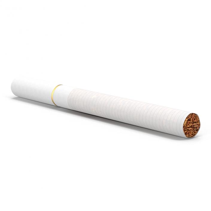 3D Cigarette Generic White model