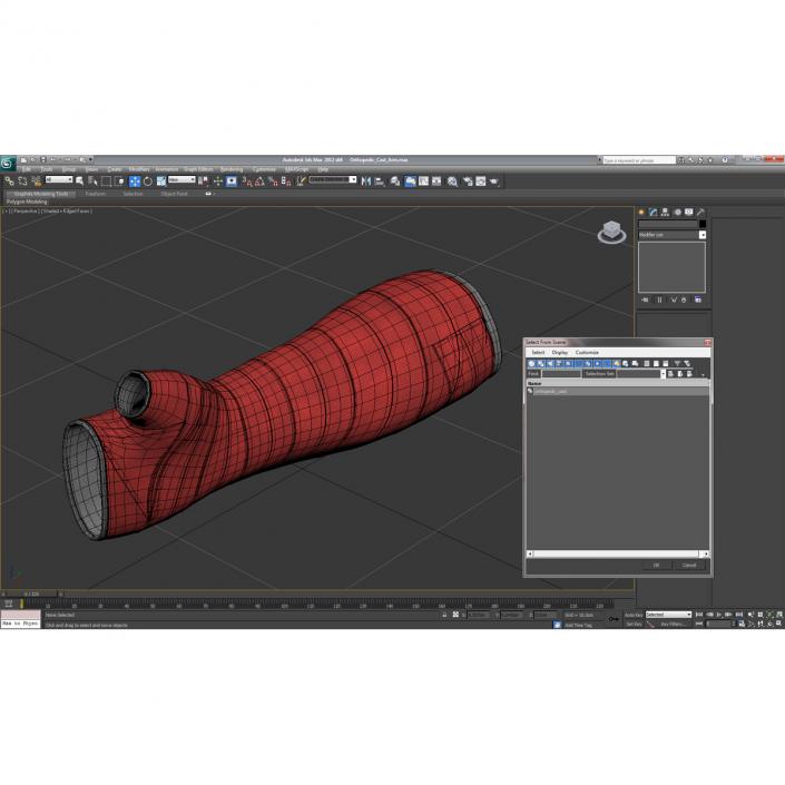 Orthopedic Cast Arm 3D model