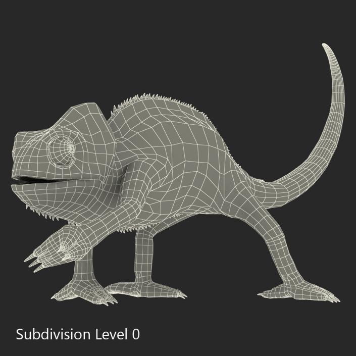 3D Chameleon Pose 3