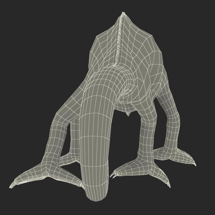 3D Chameleon Pose 4