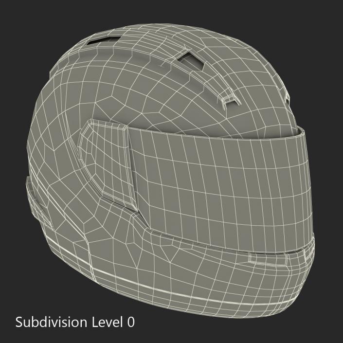 3D model Motorcycle Helmet Generic