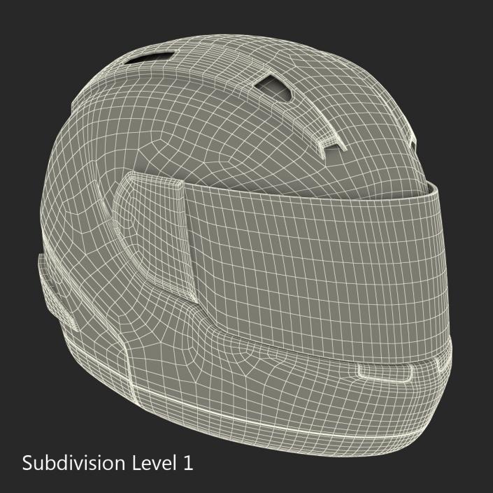 3D model Motorcycle Helmet Generic