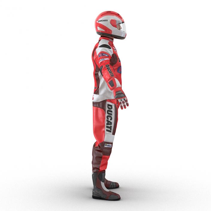 3D model Motorcycle Rider 2 Rigged