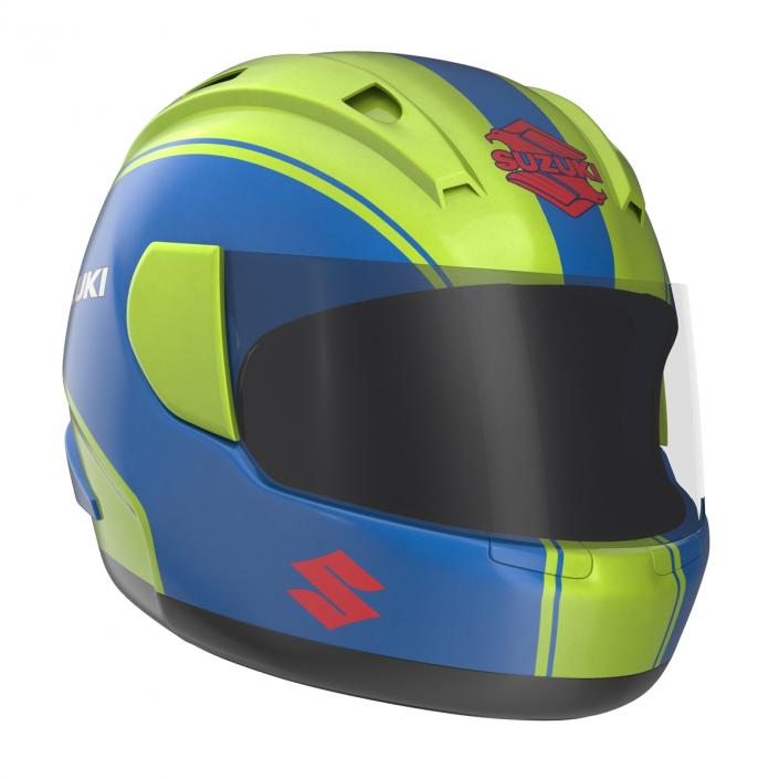 Motorcycle Helmet 2 3D model