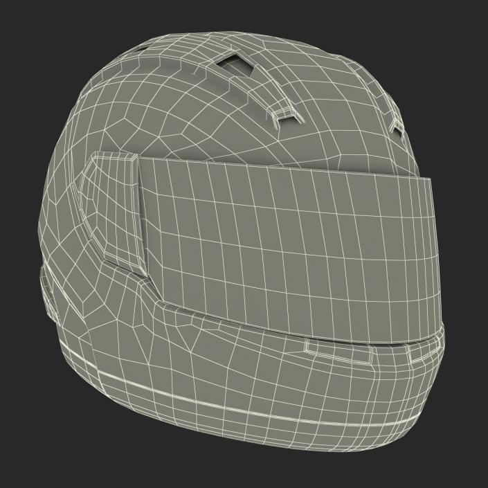 Motorcycle Helmet 2 3D model