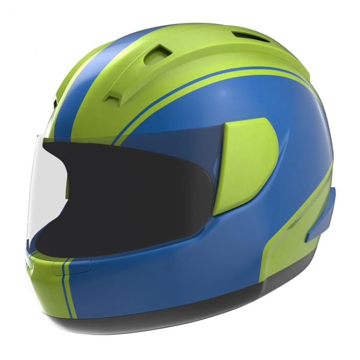 Motorcycle Helmet Generic 2 3D