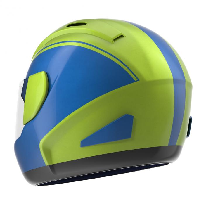 Motorcycle Helmet Generic 2 3D