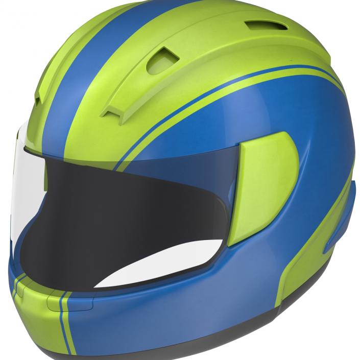 Motorcycle Helmet Generic 2 3D