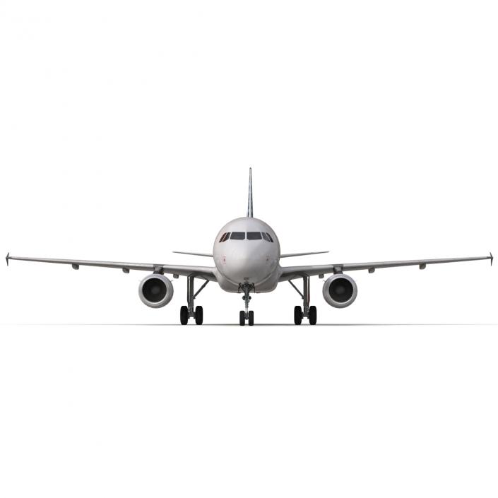 Airbus A320 American Airlines 3D model