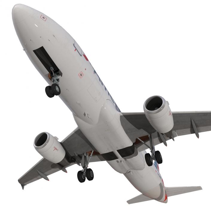 Airbus A320 American Airlines 3D model