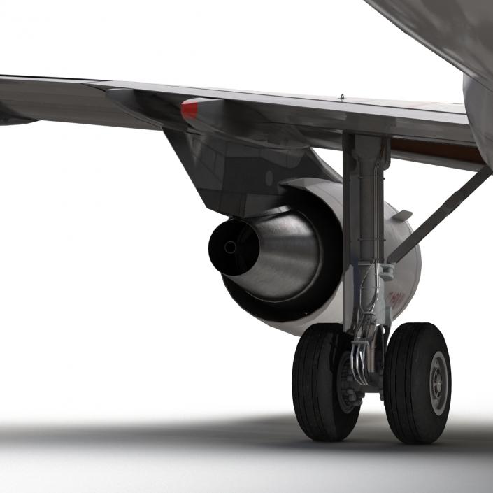 Airbus A320 American Airlines 3D model