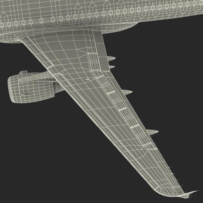 Airbus A320 British Airways 3D