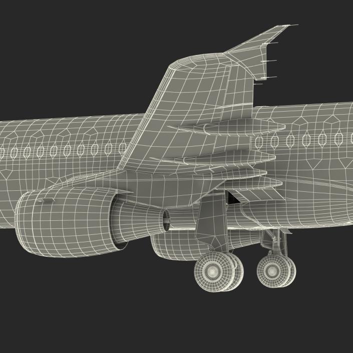 Airbus A320 British Airways 3D