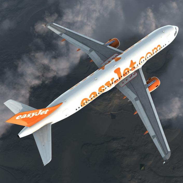 Airbus A320 EasyJet 3D model