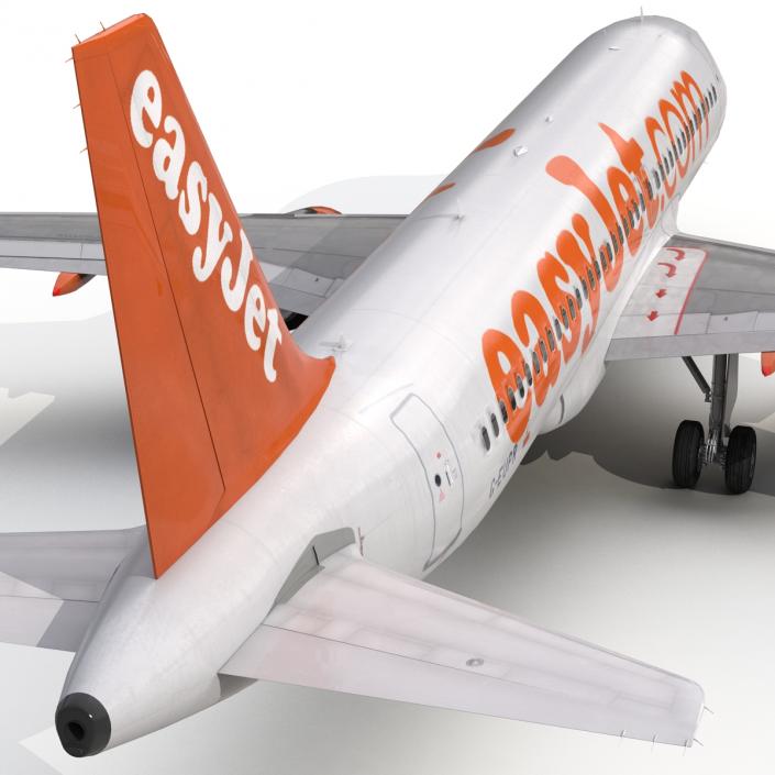 Airbus A320 EasyJet 3D model