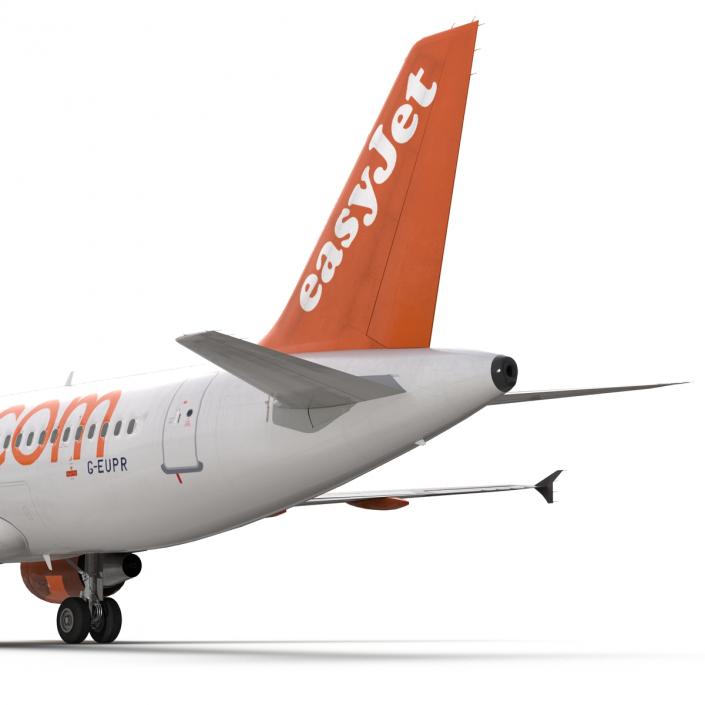 Airbus A320 EasyJet 3D model