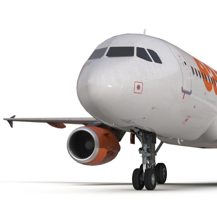 Airbus A320 EasyJet 3D model