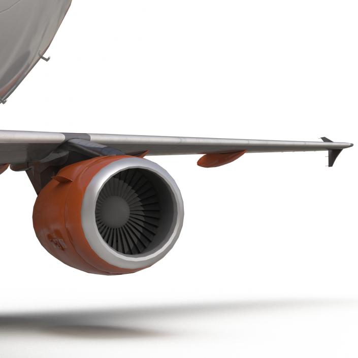 Airbus A320 EasyJet 3D model