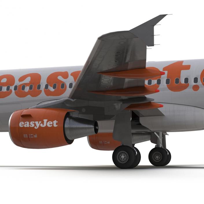 Airbus A320 EasyJet 3D model