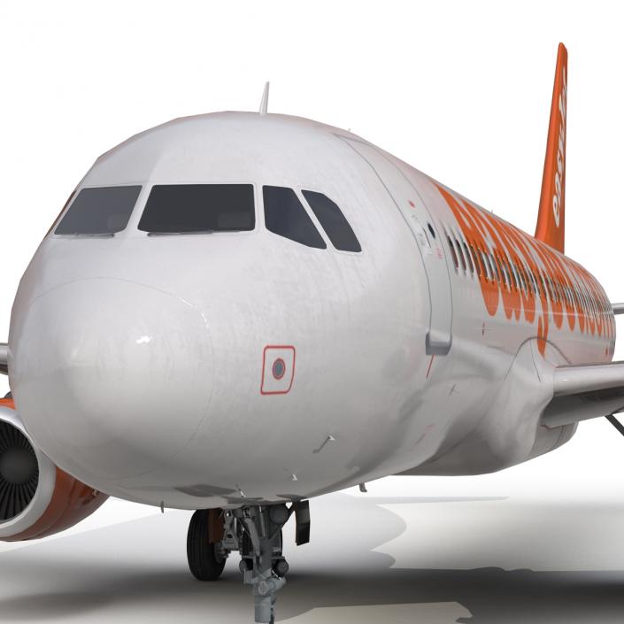 Airbus A320 EasyJet 3D model