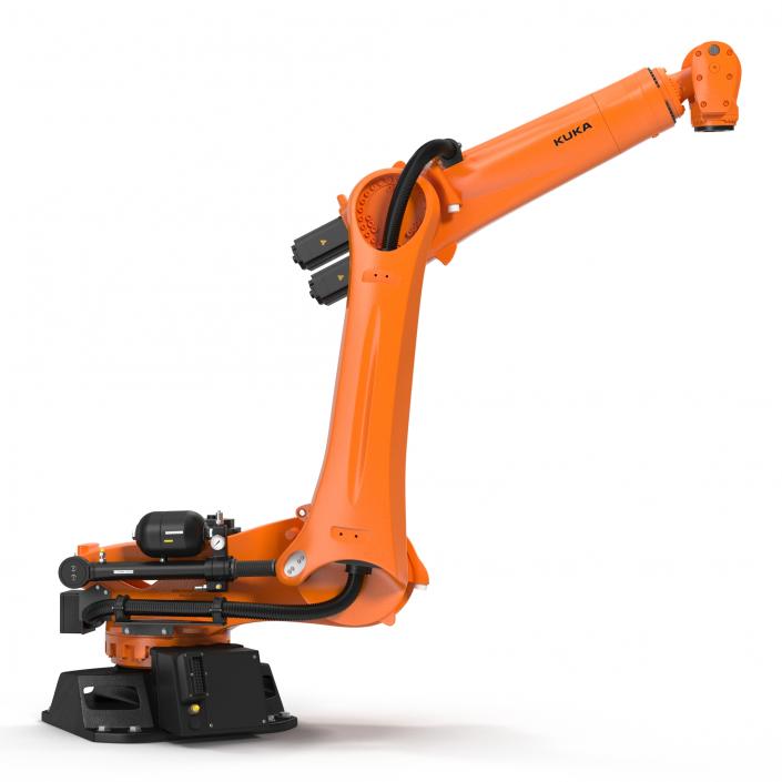 Kuka Robot KR QUANTEC Ultra Rigged 3D model