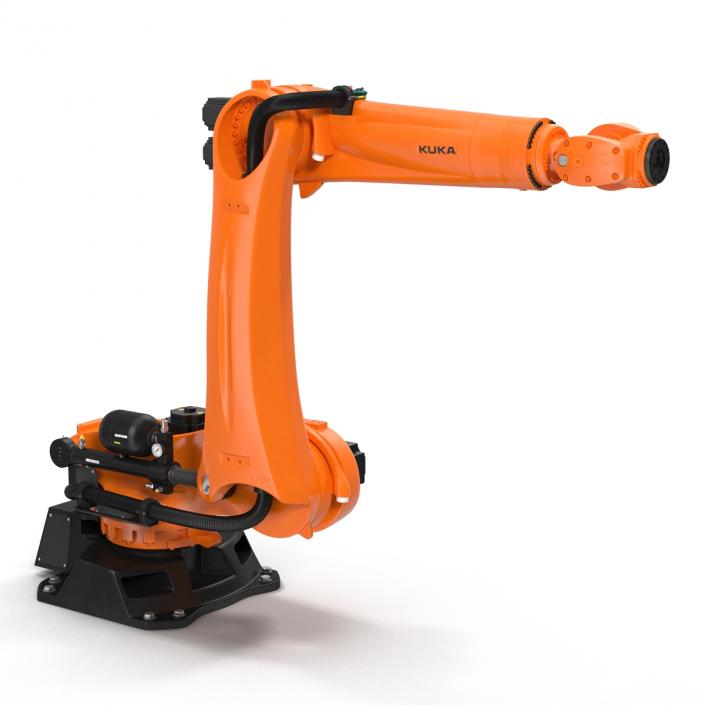 Kuka Robot KR QUANTEC Ultra Rigged 3D model