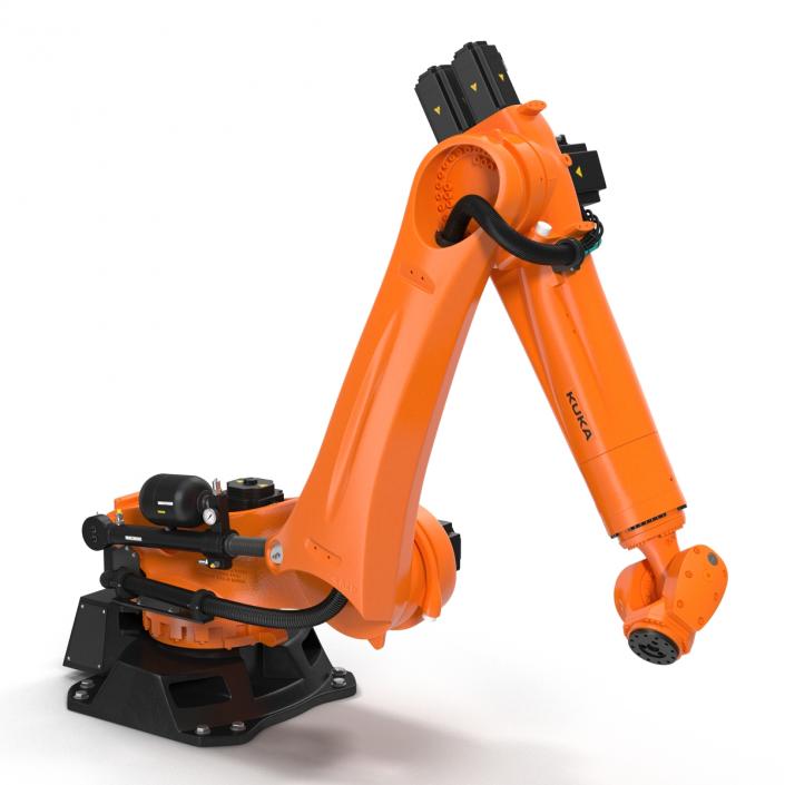 Kuka Robot KR QUANTEC Ultra Rigged 3D model