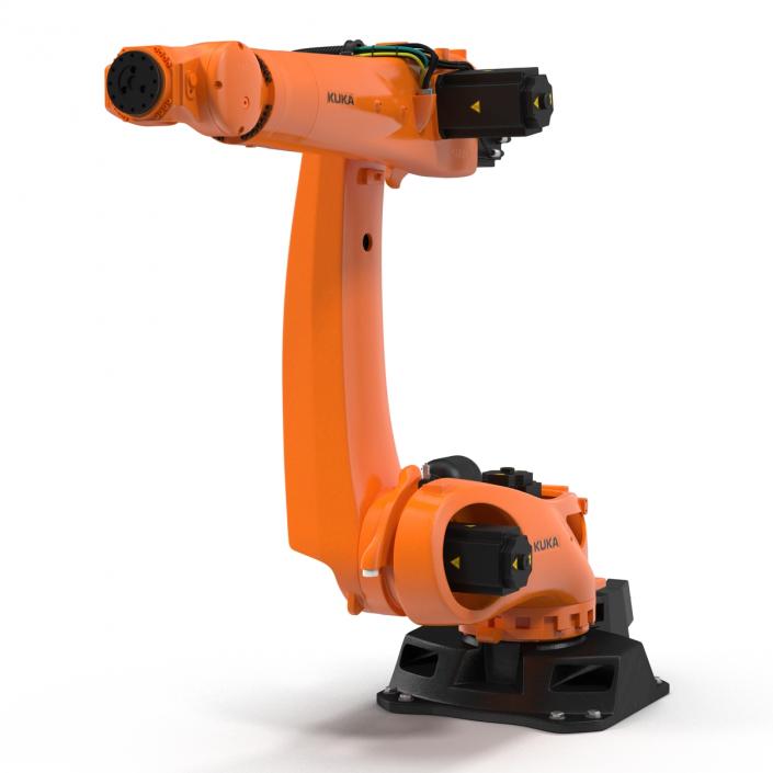 Kuka Robot KR QUANTEC Ultra Rigged 3D model